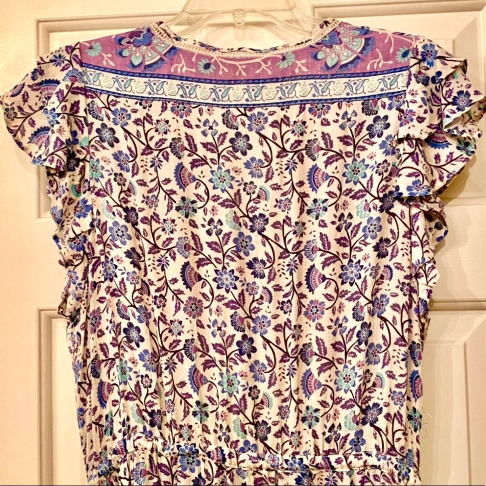 🌺🎉HP🎉🌺 NWOT Spell & The Gypsy Dahlia Midi Dress - Picture 15 of 16